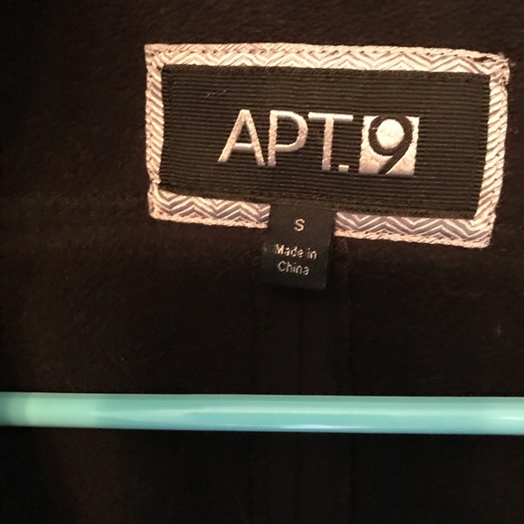 APT 9 black long multi weather fashionable coat - Picture 5 of 8